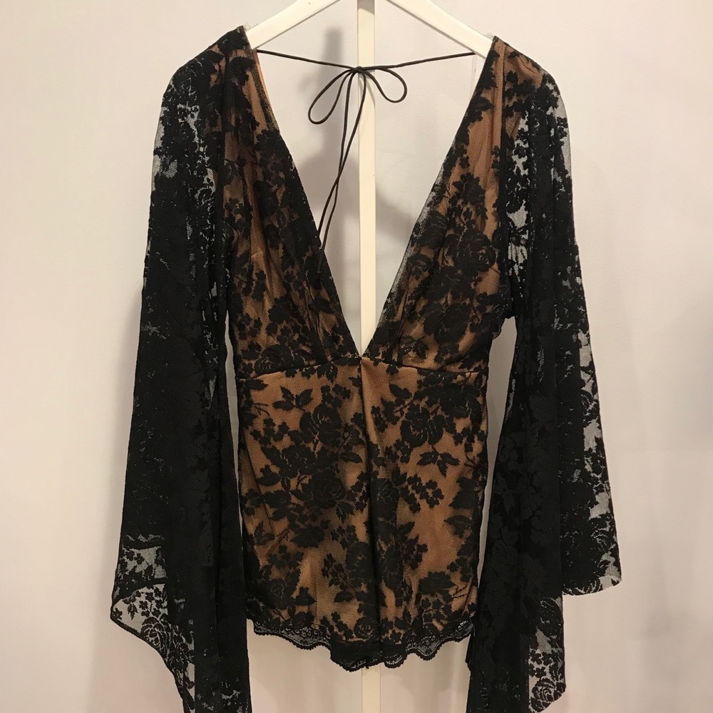 Lace Romper